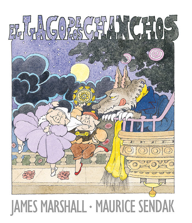 El lago de los Chanchos, de JAMES MARSHALL | portada del libro