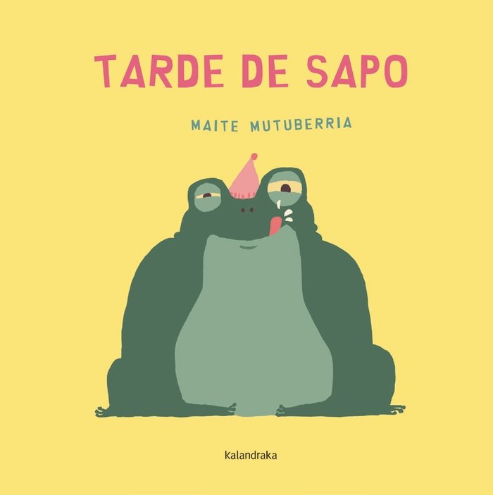 TARDE DE SAPO, de Maite Mutuberria | portada del libro