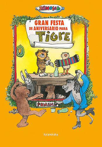 GRAN FESTA DE ANIVERSARIO PARA TIGRE, de JANOSCH | portada del libro