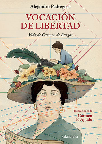 VOCACION DE LIBERTAD VIDA DE CARMEN BURGOS, de PEDREGOSA, ALEJANDRO | portada del libro
