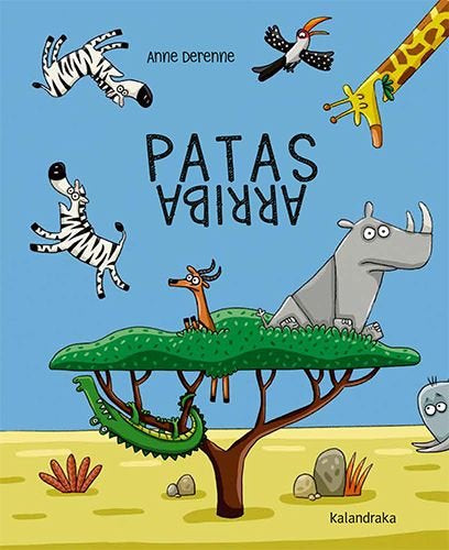 Patas arriba, de Anne Derenne | portada del libro