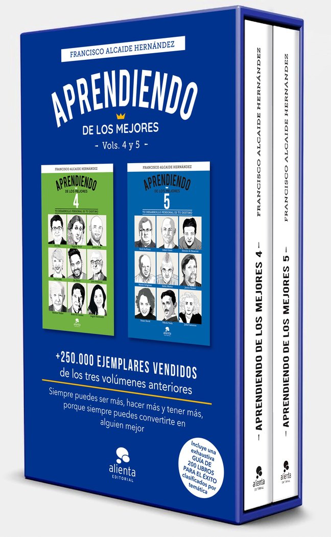 ESTUCHE APRENDIENDO DE LOS MEJORES 4 Y 5, de FRANCISCO ALCAIDE HERNANDEZ | portada del libro
