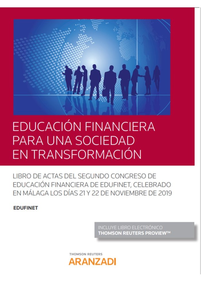 Educación financiera para una sociedad en transformación (Papel + e-book), de Domínguez Martínez, Jose M. | portada del libro