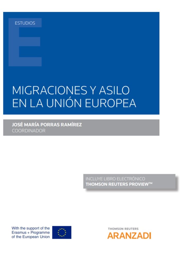 Migraciones y asilo en la Unión Europea (Papel + e-book), de Carrera Hernández, Francisco Jesús | portada del libro