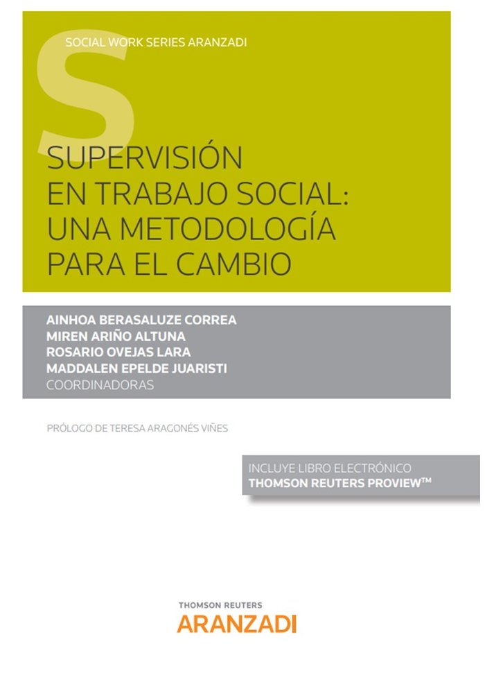 Supervisión en trabajo social: una metodología para el cambio (Papel + e-book), de Ariño Altuna, Miren | portada del libro