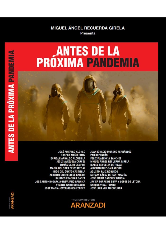 Antes de la próxima pandemia (Papel + e-book), de Recuerda Girela, Miguel Ángel | portada del libro