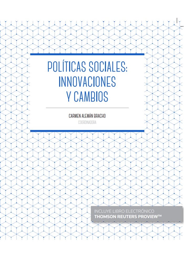 Políticas Sociales: innovaciones y cambios (Papel + e-book), de Alemán Bracho, Carmen | portada del libro