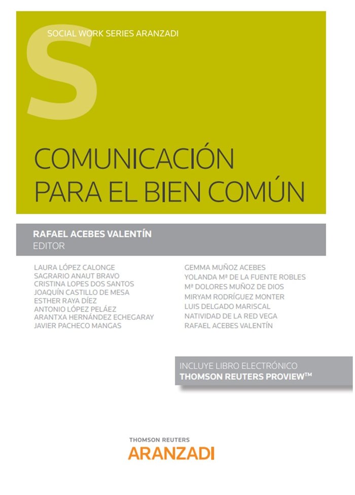 Comunicación para el bien común (Papel + e-book), de Acebes Valentín, Rafael | portada del libro