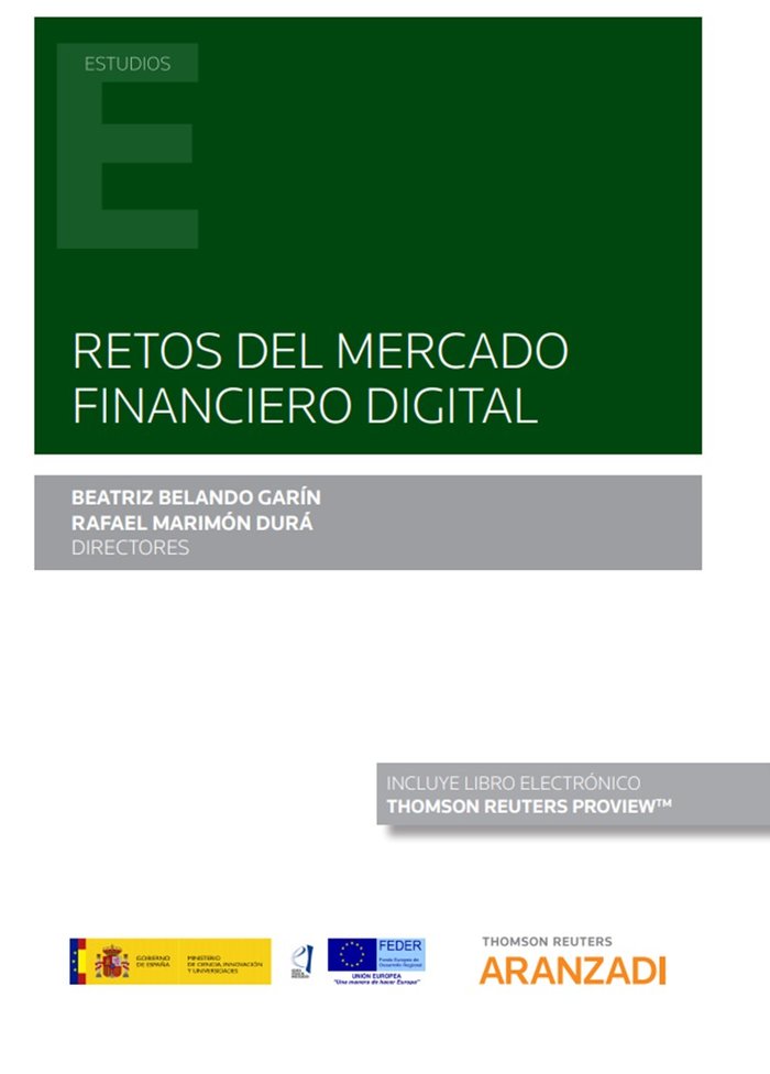 RETOS DEL MERCADO FINANCIERO DIGITAL (DUO), de BELANDO GARIN,BEATRIZ | portada del libro