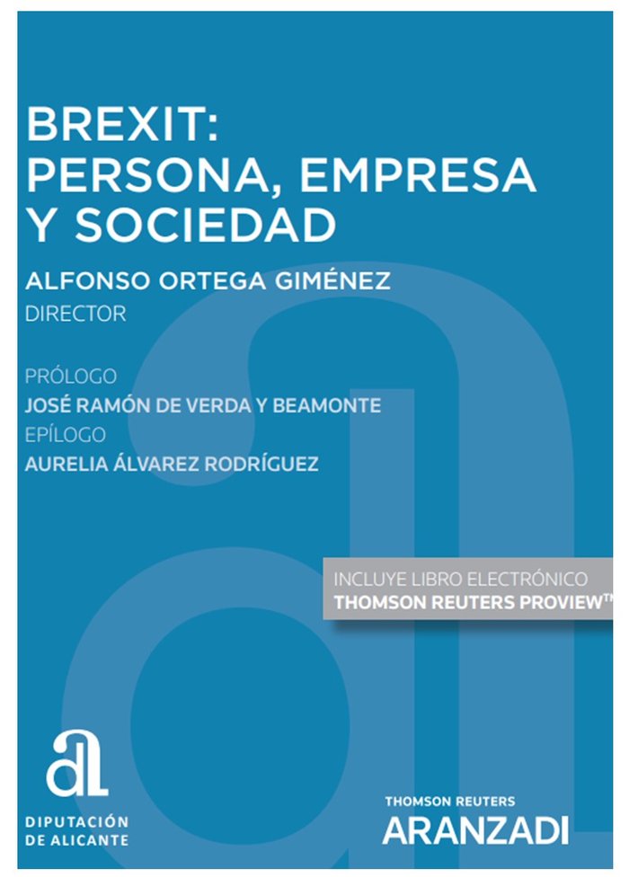 Brexit: persona, empresa y sociedad (Papel + e-book), de Ortega Giménez, Alfonso | portada del libro