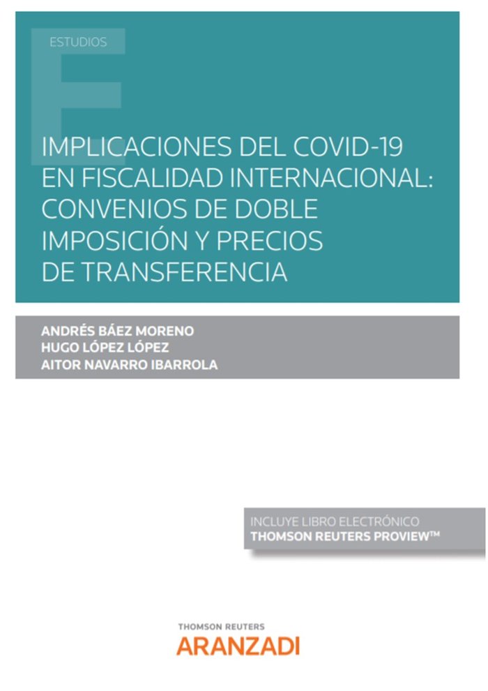 IMPLICACIONES DEL COVID 19 EN FISCALIDAD I | portada del libro