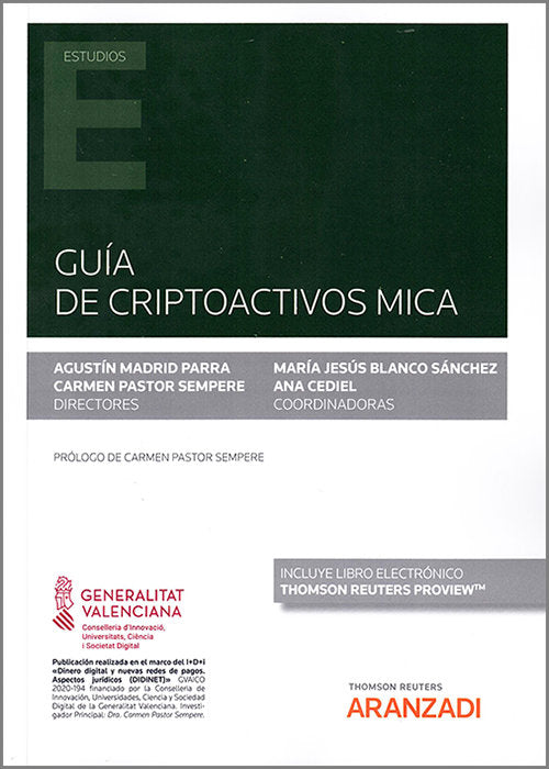 GUIA DE CRIPTOACTIVOS MICA, de MADRID PARRA, AGUSTIN | portada del libro