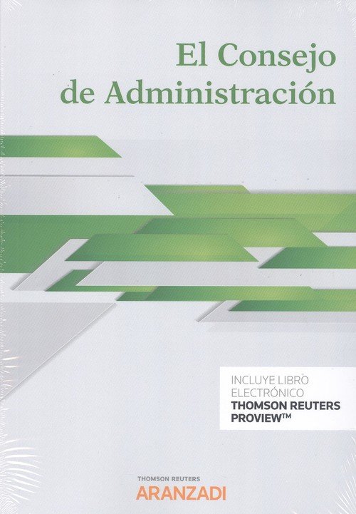 El Consejo de administración (Papel + e-book), de Thomson Reuters, Aranzadi | portada del libro