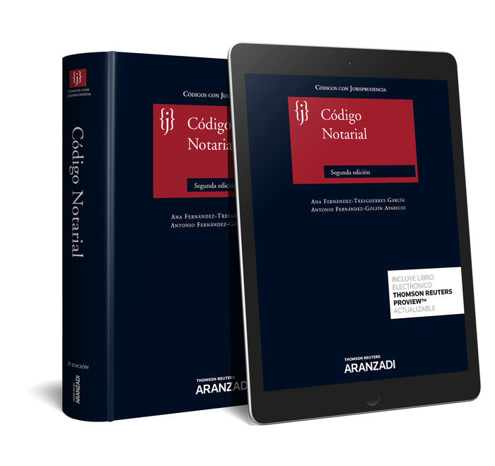 Código Notarial (Papel + e-book), de Fernández-Golfín Aparicio, Antonio | portada del libro