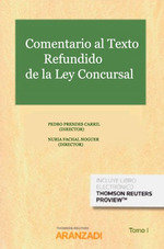 COMENTARIO AL TEXTO REFUNDIDO DE LA LEY CONCURSAL (2 VOLS.) DUO., de PRENDES CARRIL, PEDRO | portada del libro