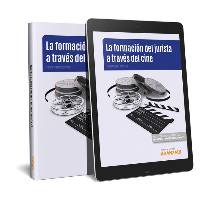 La formación del jurista a través del cine (Papel + e-book), de Ortega Rueda, José David | portada del libro
