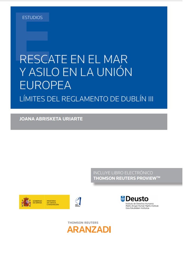 Rescate en el mar y asilo en la UE. Límites del Reglamento de Dublín III (Papel + e-book), de Abrisketa, Joana | portada del 