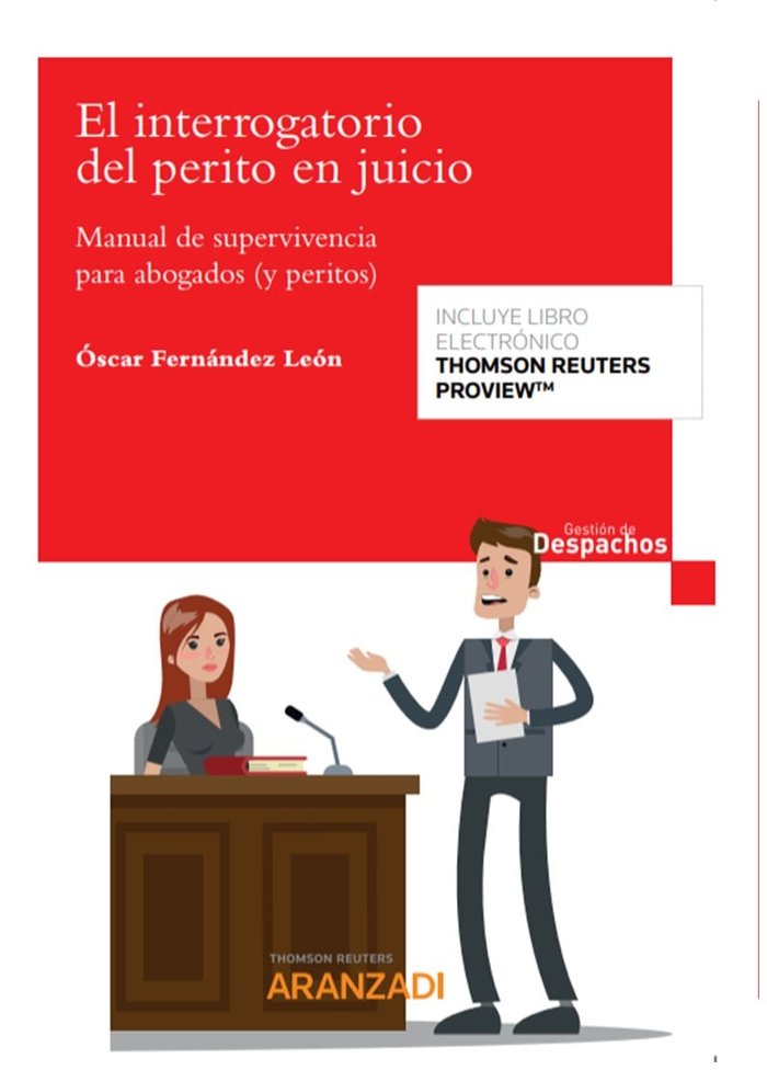 El interrogatorio del perito en juicio (Papel + e-book), de Fernández León, Óscar | portada del libro