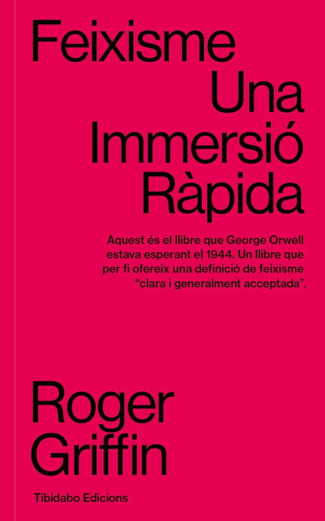 FEIXISME, de GRIFFIN, ROGER | portada del libro