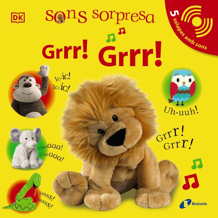 SONS SORPRESA - GRRR! GRRR!, de SIRETT, DAWN | portada del libro