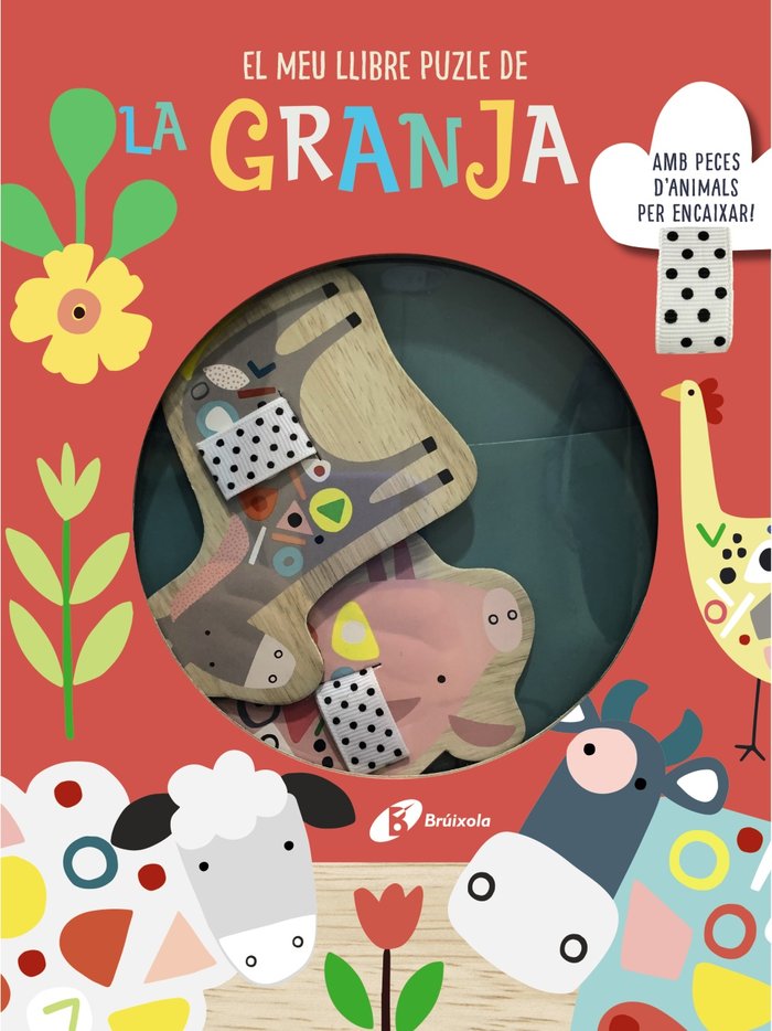 EL MEU LLIBRE PUZLE DE LA GRANJA, de VARIOS AUTORES | portada del libro