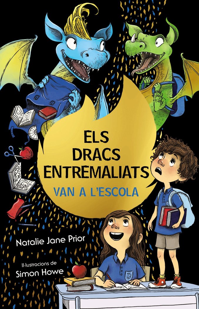 ELS DRACS ENTREMALIATS 2 ELS DRACS ENTREMALIATS VAN A L'ES, de PRIOR, NATALIE JANE | portada del libro