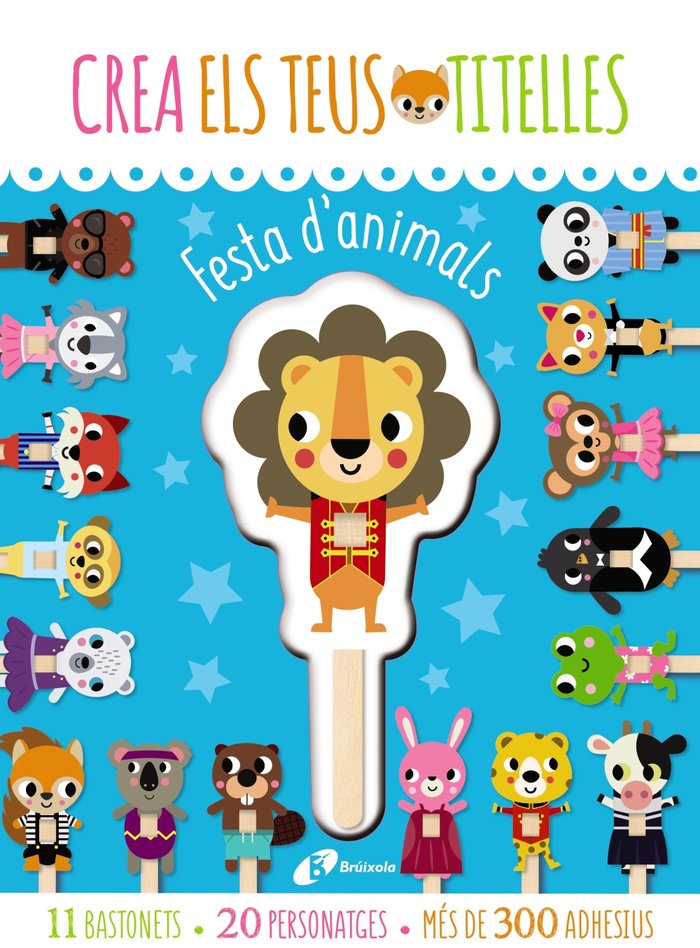 CREA ELS TEUS TITELLES FESTA DANIMALS, de AA.VV. | portada del libro