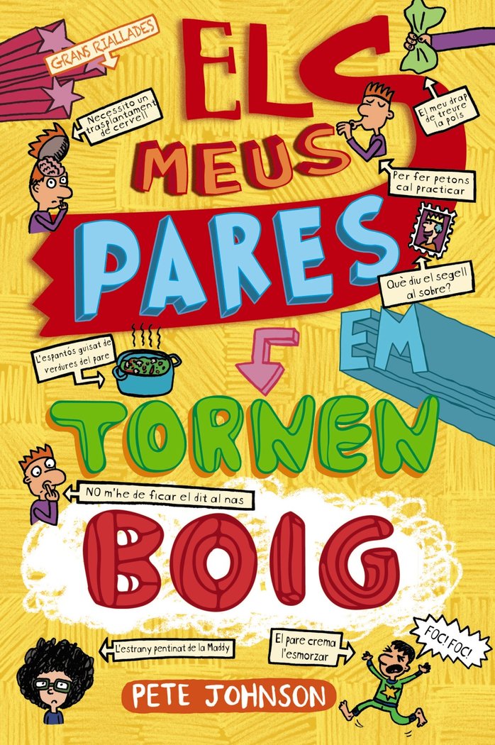 ELS MEUS PARES EM TORNEN BOIG, de JOHNSON, PETE | portada del libro