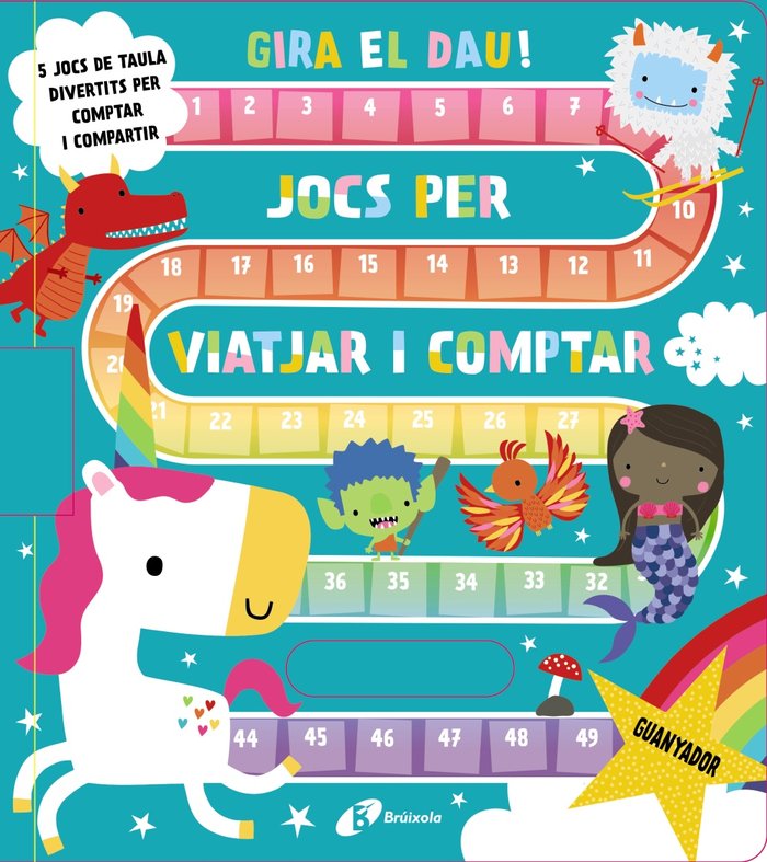 GIRA EL DAU JOCS PER VIATJAR I COMPTAR, de VARIOS AUTORES | portada del libro
