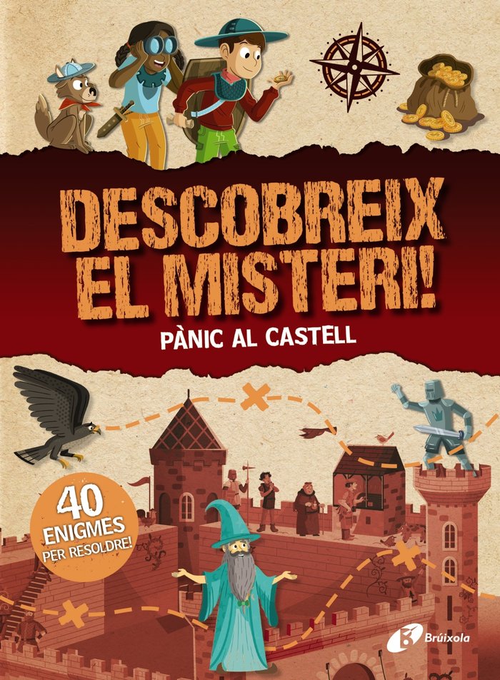 DESCOBREIX EL MISTERI PANIC AL CASTELL, de MOLLICA, CATHERINE | portada del libro