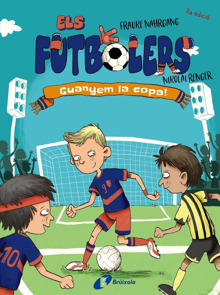 ELS FUTBOLERS 3 GUANYEM LA COPA, de NAHRGANG, FRAUKE | portada del libro