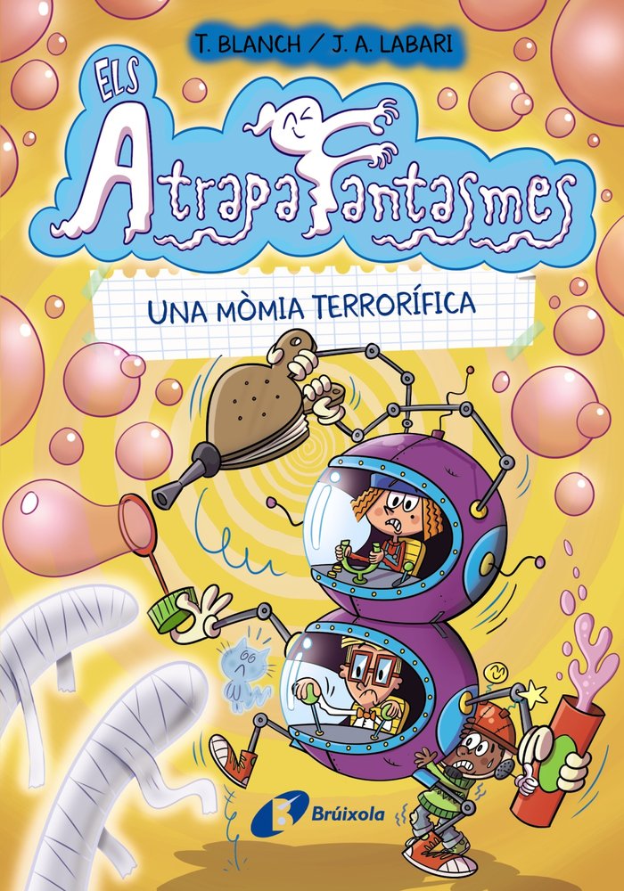 ELS ATRAPAFANTASMES 5 UNA MOMIA TERRORIFICA, de BLANCH, TERESA | portada del libro