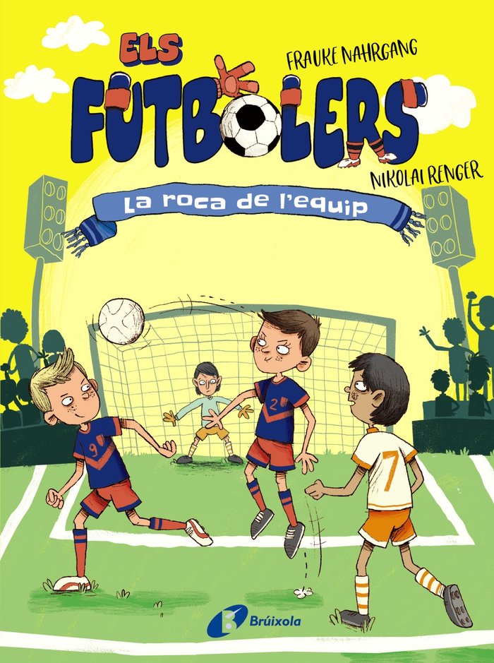 ELS FUTBOLERS 4 LA ROCA DE LEQUIP, de NAHRGANG, FRAUKE | portada del libro