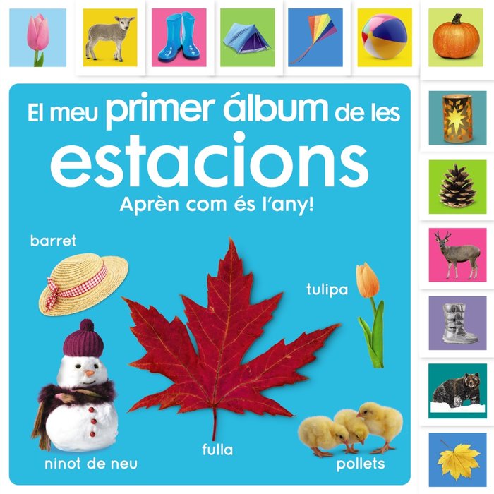 EL MEU PRIMER ALBUM DE LES ESTACIONS APRENC SOBRE EL TEMPS, de SIRETT, DAWN | portada del libro