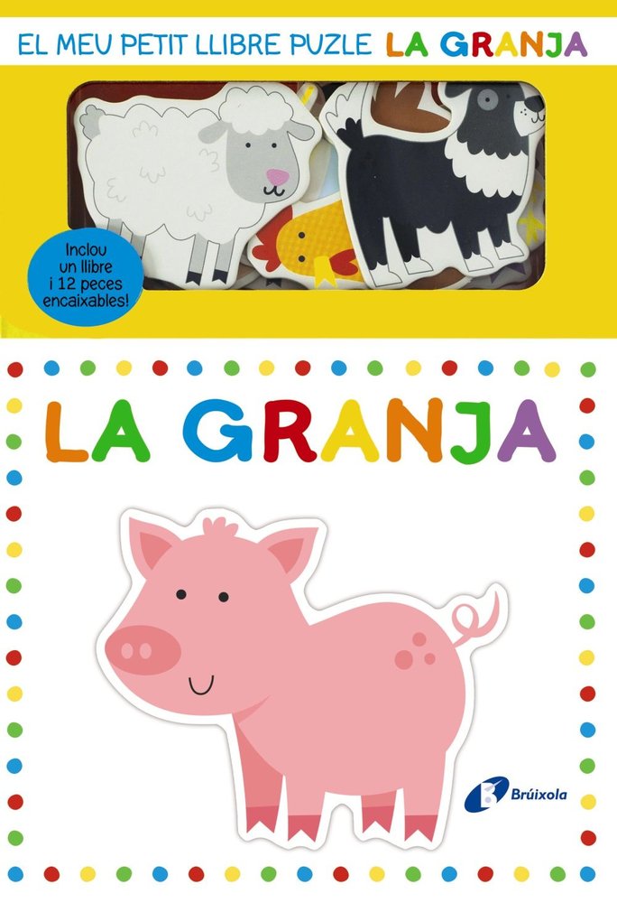 EL MEU PETIT LLIBRE PUZLE LA GRANJA, de VARIOS AUTORES | portada del libro