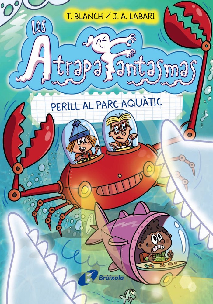 ELS ATRAPAFANTASMES 6 PERILL AL PARC AQUATIC, de BLANCH, TERESA | portada del libro