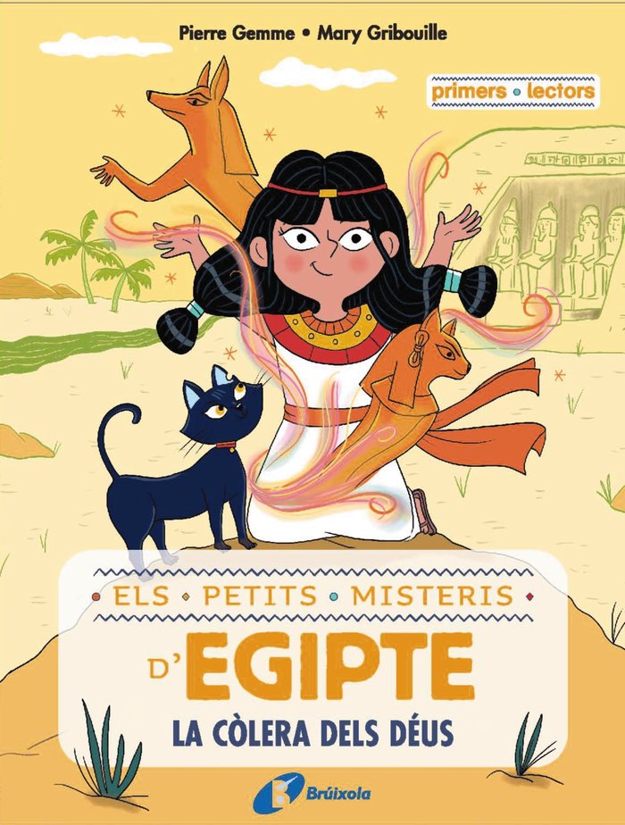 ELS PETITS MISTERIS DEGIPTE 1 LA COLERA DELS DEUS, de GEMME, PIERRE | portada del libro