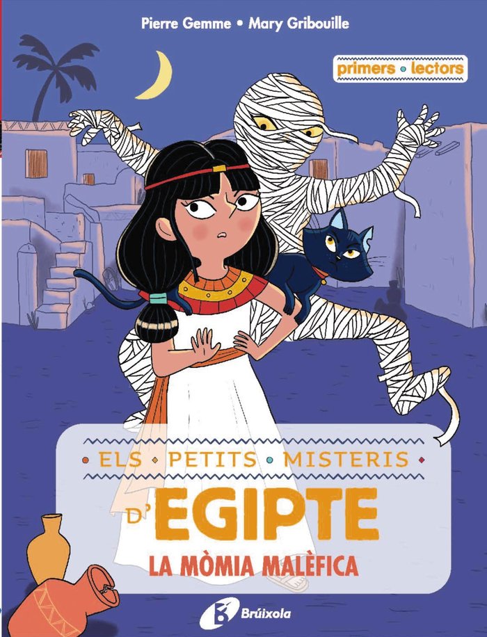 ELS PETITS MISTERIS DEGIPTE 2 LA MOMIA MALEFICA, de GEMME, PIERRE | portada del libro