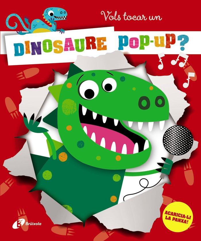 VOLS TOCAR UN DINOSAURE POP UP, de VARIOS AUTORES | portada del libro