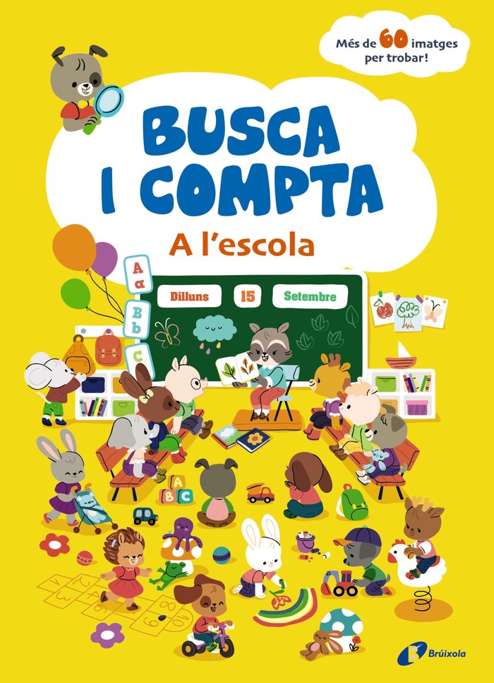 BUSCA I COMPTA A LESCOLA, de VARIOS AUTORES | portada del libro