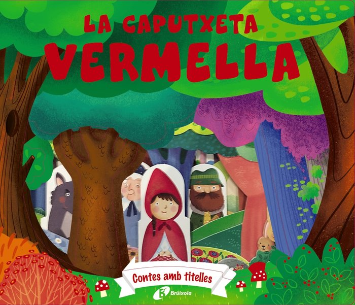 CONTES AMB TITELLES CAPUTXETA VERMELLA, de GAMBA, DANIELA | portada del libro