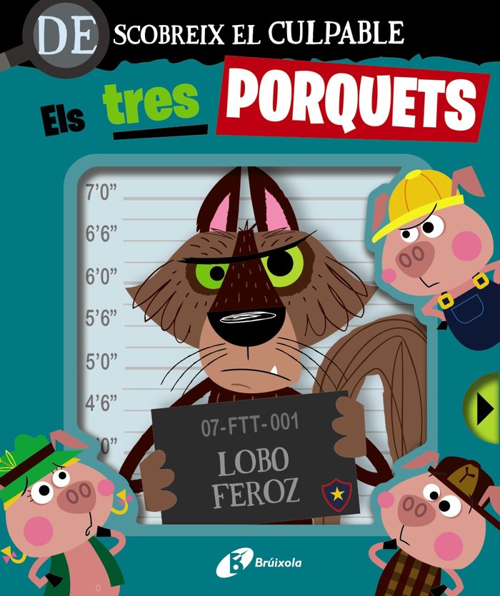 DESCOBREIX EL CULPABLE ELS TRES PORQUETS, de VARIOS AUTORES | portada del libro
