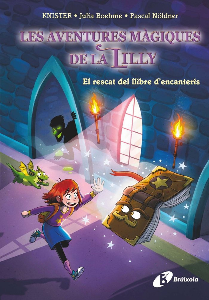 LA MAGIA DE LA LILLY 1 EL RESCAT DEL LLIBRE D'ENCANTERIS, de KNISTER | portada del libro