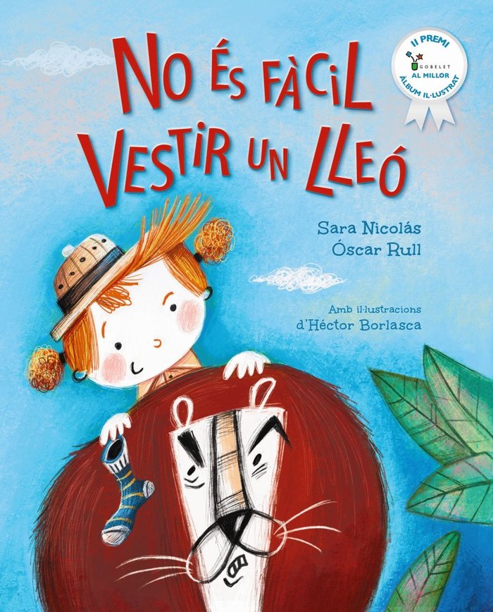 NO ES FACIL VESTIR UN LLEO, de NICOLAS, SARA | portada del libro