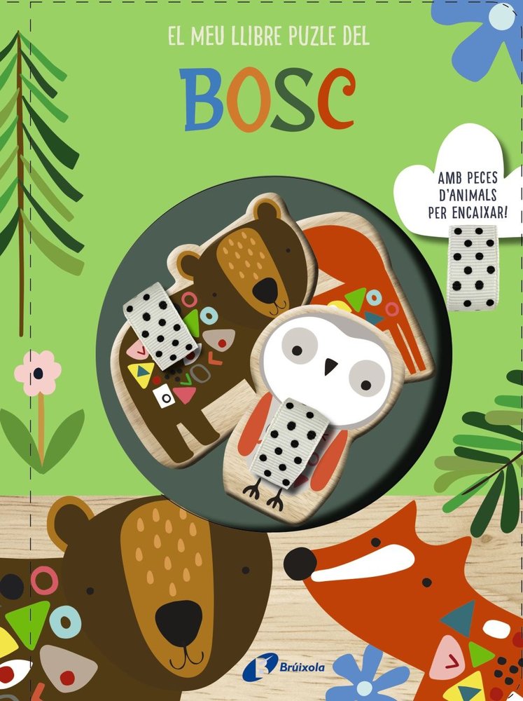 EL MEU LLIBRE PUZLE DEL BOSC, de BROOKS, SUSIE | portada del libro
