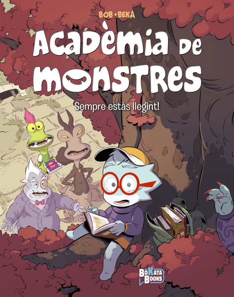 ACADEMIA DE MONSTRES, 2. SEMPRE ESTAS LLEGINT, de BEKA | portada del libro