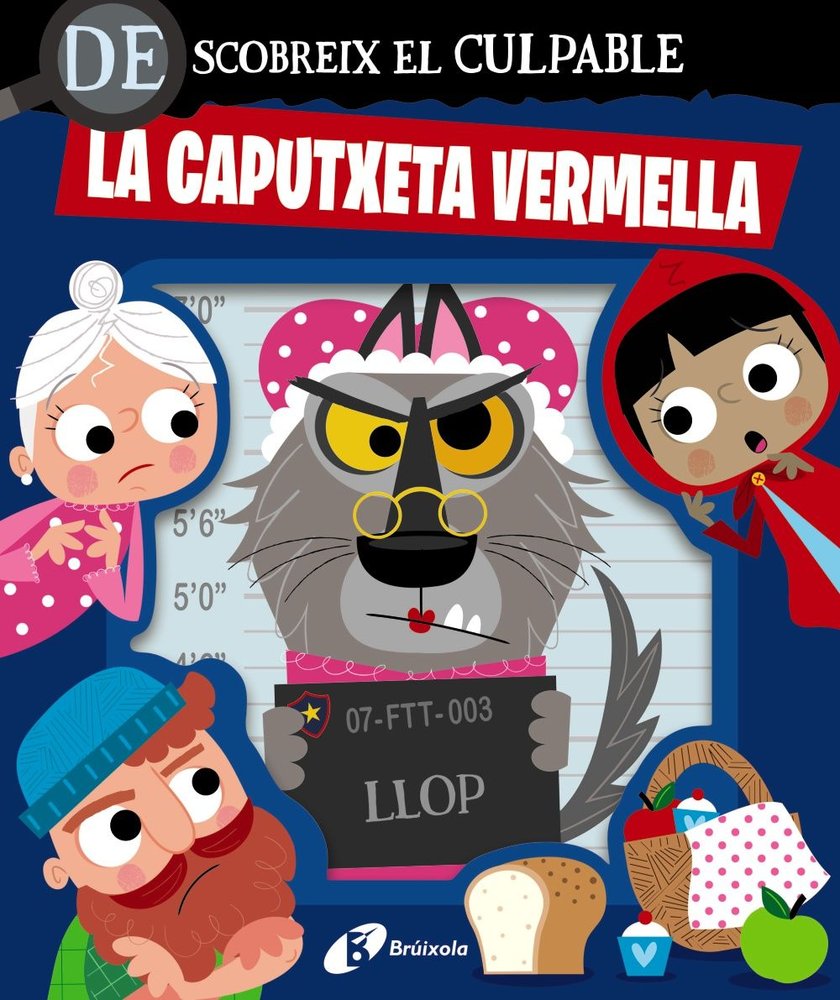 DESCOBREIX EL CULPABLE. LA CAPUTXETA VERMELLA, de VARIOS AUTORES | portada del libro