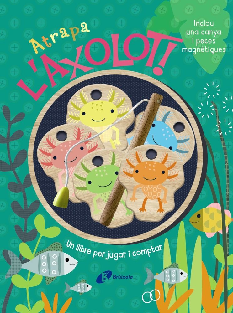 Atrapa l'axolot! Un llibre per jugar i comptar, de VARIOS AUTORES | portada del libro