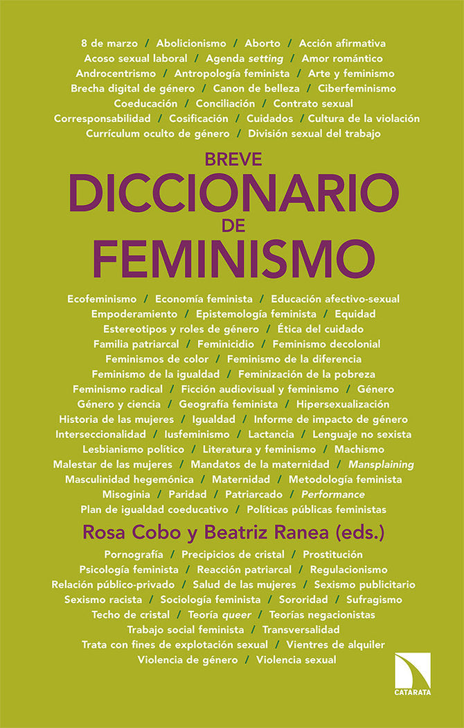 Breve diccionario de feminismo, de Cobo Bedia, Rosa | portada del libro