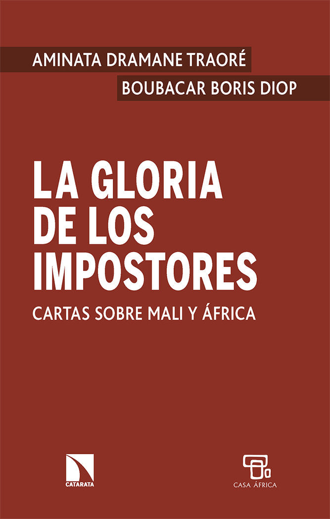 LA GLORIA DE LOS IMPOSTORES, de DIOP, BOUBACAR BORIS | portada del libro